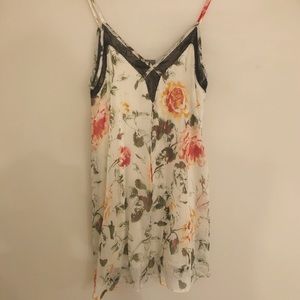 4SI3ENNA | Floral Print Spaghetti Strap Dr…